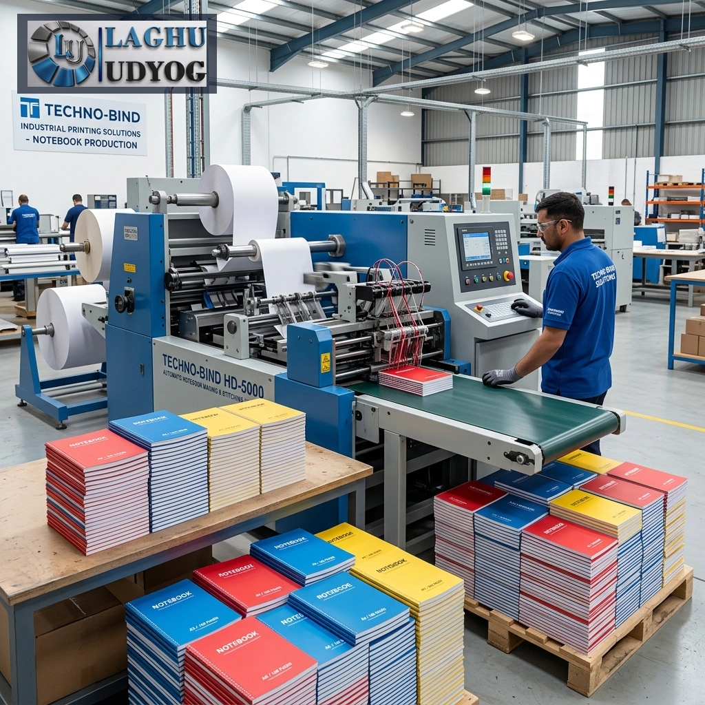 Notebook Making Machine Manufacturer in Varanasi